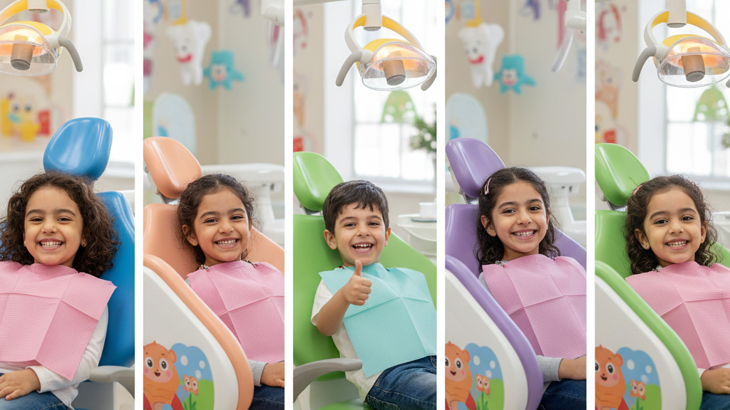 اولین ویزیت دندانپزشکی کودک